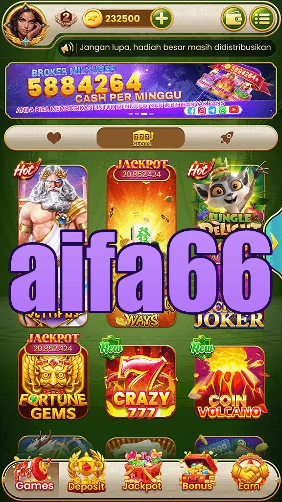 aifa66 Tangkapan Layar - APK Resmi